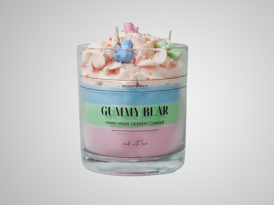 Gummy bear candle