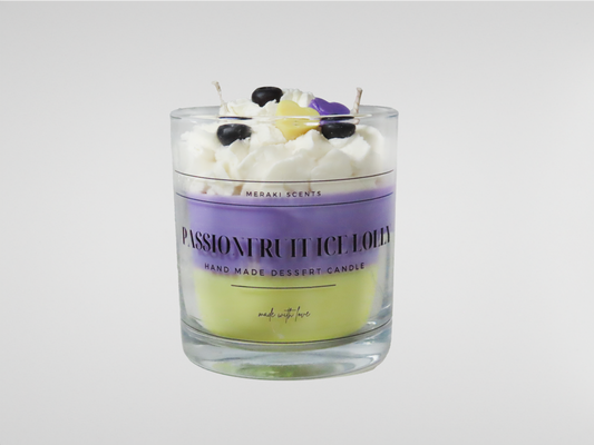 Passionfruit Ice-lolly candle